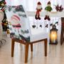 Imagem de Kit 12 Capas De Cadeira de Jantar Ceia Natal Noite de Luz