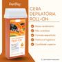 Imagem de Kit 12 Cera Depilatoria Refil Depilação Corporal Profissional Depilflax Roll On 100g - Escolha O Seu