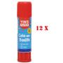 Imagem de Kit 12 Cola Bastão 10g Yin's Paper - Pack com 12 peças