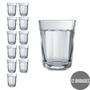 Imagem de Kit 12 Copinhos 45ml Dose Shot Vodka Bebidas Americano Nadir