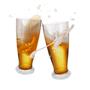Imagem de Kit 12 Copo Tulipa P/ Chopp Cerveja Acrílico 220Ml 