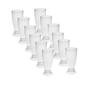 Imagem de Kit 12 Copos Mini Tulipa Acrílico Transparente 220ml Chopp