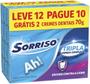 Imagem de Kit 12 Creme Dental Sorriso Tripla Limpeza 70g Atacado Leve Mais e Pague Menos