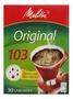 Imagem de Kit 12 Cx Coador Melitta 103 Filtro De Papel Melita Cuador