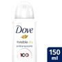 Imagem de Kit 12 Desodorantes Dove Antitranspirante Aerossol Invisible Dry 150ml