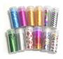 Imagem de Kit 12 Fitas Transfer Foil Adesivo 3d Unha Decoração Oferta