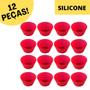 Imagem de Kit 12 Formas Silicone Cupcake Forminhas Bolo Muffin Petit