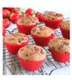 Imagem de Kit 12 Formas Silicone Cupcake Forminhas Cupcake Bolo Muffin Cor Vermelho