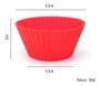 Imagem de Kit 12 Formas Silicone Cupcake Forminhas Cupcake Bolo Muffin