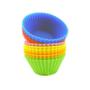 Imagem de Kit 12 Formas Silicone Cupcake Muffins Queijadinha