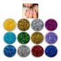 Imagem de Kit 12 Glitter Unha Corpo Rosto Manicure Brilho - Variadas