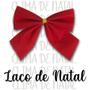 Imagem de Kit 12 Laço Lacinho Veludo Natal Decoração Arvore De Natal Vermelho Presente