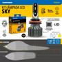 Imagem de Kit 12 Lâmpadas Led Sky 6K Premium H27 80W 8200 Lumens