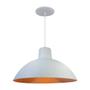Imagem de Kit 12 Luminária Pendente Chinesa 33cm Interior Laranja Com Fiação 110/220v