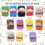 Imagem de Kit 12 Massas De Biscuit - Jl Artesanato 90 Gramas
