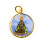 Imagem de Kit 12 Medalha De Nossa Senhora Aparecida 2cm Atacado