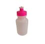 Imagem de Kit 12 Mini Garrafas Squeeze 300ml tampa rosa e azul