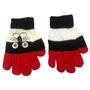 Imagem de kit 12 pares Luvas infantil Bichinho gatinha Quente para 3 a 8 anos de Frio inverno