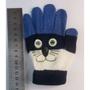 Imagem de kit 12 pares Luvas infantil Bichinho gatinha Quente para 3 a 8 anos de Frio inverno