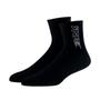 Imagem de Kit 12 Pares Meias Masculinas Esporte Branco Preto Cinza