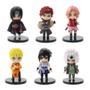 Imagem de Kit 12 Pcs Action Figure Naruto Kakashi Gaara Sasuke Itachi