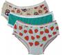 Imagem de Kit 12 Peças Calcinha Infantil Estampada Em Algodão Modelo Básico Sortidas