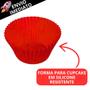 Imagem de Kit 12 Peças Forma de Cupcake Silicone Muffin Forminha Tortinhas Mini Tortas Resistente Ao Calor