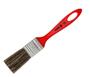 Imagem de Kit 12 Pincel Trinchas Para Pintura Tigre Media 500 1 Polegada Cerda Gris Parede Látex Acrílico