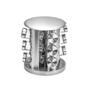 Imagem de Kit 12 Porta Temperos Suporte Giratório Redondo Inox 110ml