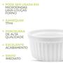 Imagem de Kit 12 Potinhos Ramekin 77ml Pote Porcelana Petisco Molho