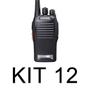Imagem de Kit 12 Radio Walk Talk Comunicador 16 Ch 12Km Baofeng 777S