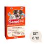 Imagem de Kit 12 Sabonete em Barra Sanol Dog Neutro p Cães e Gatos 90g