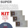 Imagem de Kit 12 Saco Aspirador De Pó Arno Booly 1500w Descartável
