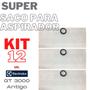 Imagem de Kit 12 Saco Aspirador De Pó Eletrolux Descartável GT3000 Antigo