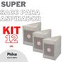 Imagem de Kit 12 Saco Coletor Aspirador de Pó Philco 1680 Descartável