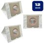 Imagem de Kit 12 Saco Coletor P/Aspirador Mondial Zion 1500W AP03 - Refil Compatível Descartável