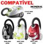 Imagem de Kit 12 Saco Coletor P/Aspirador Mondial Zion 1500W AP03 - Refil Compatível Descartável