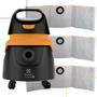 Imagem de Kit 12 Sacos Para Aspirador De Pó Descartável Electrolux AQP20 Refil Compatível Eletrolux com bocal de encaixe 45 mm