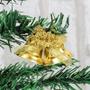 Imagem de Kit 12 Sinos Dourado Enfeite De Árvore Natal Decoração