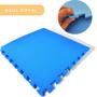 Imagem de Kit 12 Tapete Infantil EVA Placas Peça Estilo Piso Tatame 50x50cm 10mm (3 m²) Emborrachado Crianças Bebes Exercícios c/ Encaixe + Bordas Acabamento