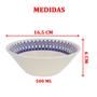 Imagem de Kit 12 Tigela Saladeira Bowl Conic Grécia Recipiente 500ml