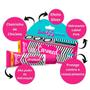 Imagem de Kit 12 Unidades Hidratante Labial Carmed Barbie Barbie Pink Efeito Gloss10g