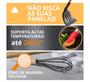 Imagem de Kit 12 Utensílios De Cozinha Em Silicone E Cabo De Madeira