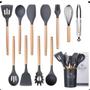 Imagem de Kit 12 Utensílios Pra Qualquer Tipo De Panela