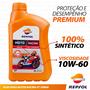 Imagem de Kit 12L Óleo Motor 10W-60 Sintético Repsol Racing 4t Jaso Ma2