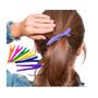 Imagem de Kit 12un Bico de Pato Presilha p/ Cabelo - Coloridas
