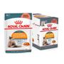 Imagem de Kit 12Un. Ração Úmida Royal Canin Hair Skin Pele E Pelagem