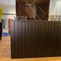 Imagem de Kit 13 Painel Ripado Cor: Preto Wpc Interno Wide 2,90m x 19cm (0,55m²)