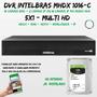 Imagem de Kit 14 Cameras 1220 Full Color Intelbras Dvr Mhdx 16 Ch Color Noite 1TB