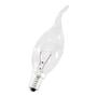 Imagem de kit 14 Lâmpada Vela Bico Torto 40w 127v E14 Clara Branco quente